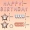 Rose Gold Balloons Happy Birthday Balloons Banner 16 Inch Aluminum film Letters Balloons for Party Decoration Scene Arrangement Balloon Birthday Event Celebration Decorations